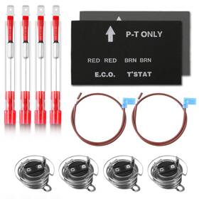 Bouyao 768592418916 Rv Water Heater Thermal Cutoff Kit With Eco Thermostat Assembly Compatible W