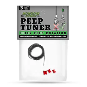 1407895 Bowmar Archery Peep Tuner Red