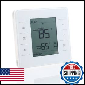 Bowsen B0fs14l82z Programmable Thermostat For Home Heat Pump System 1 Heat/1 Cool Compatible With