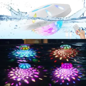 Pfd-001 Boxpsii Floating Pool Lights For Inground Pools With 6 Dynamic Lighting