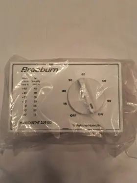 229100 Braeburn Low-voltage Manual Humidistat With Spst Switch - Brand New