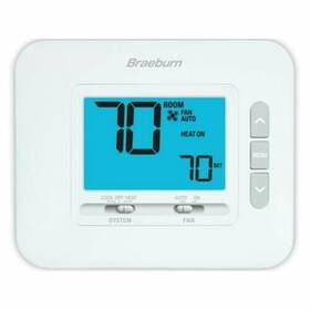Braeburn 833732002055 1030 1h/1c Non-programmable Thermostat With 4.4in Display