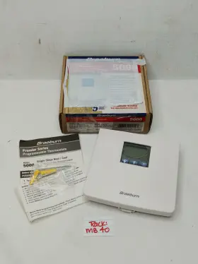 Braeburn 833732002123 5000 5-2 Day Programmable Single Stage Heat/cool Digital Thermostat Nos