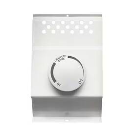Branded 705353237737 Mechanical Electric Baseboard Heater Mounted Thermostat In White Single-pole