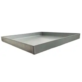 Branded 850062056046 Heavy-duty Galvanized Steel Drain Pan Premium Rust-resistant 22 Inch X24 X2