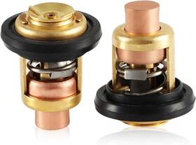 Branded As-75692q2 2pcs Thermostat Kit Compatible With Mercury Marine V6 135hp 150hp 175hp 200hp