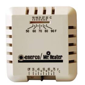 Branded F210359 24 Volt Analog Thermostat In Tan