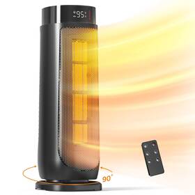 Breezome Mg33qn Space Heaters For Indoor Use 1500w With Thermostat 24h Timer 90