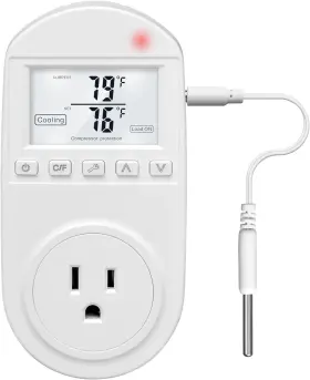 Briidea 313031429420 Temperature Controlled Outlet Thermostat Compatible