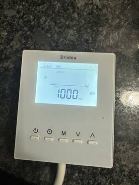 Briidea 611193468722 Hthc02-ust Digital Thermostat Non-working