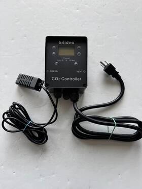 Briidea Hcdc-03wifi Wifi Co2 Controller With Sensor And Photocell For Grow Tent