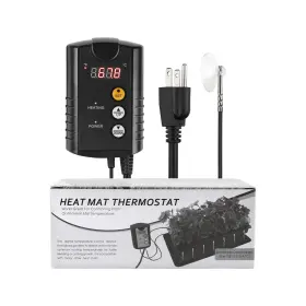 Botc601 Bronzeox Digital Heat Mat Thermostat Temperature Controller Not Inch .. Fast Ship