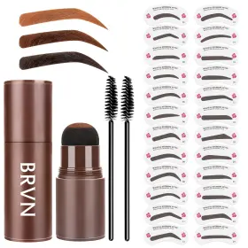 Brvnbrowstamp-03 Brvn Eyebrow Stamp Stencil Kit And 34 Reusable Stencils For