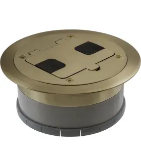 Rf406br Bryant Electric Pre-assembled Flange Cover And Leveling Ring For Fl