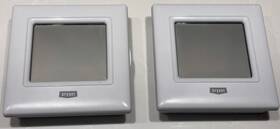 Bryant T6-pac01-a 2ea Thermostat 7d/4ppd Programable Hold Temp/perm Clock Bu