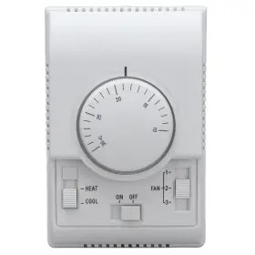 Buachois 778520717937 Adjustable Thermostat Manual Line Volt Heating And Cooling -way Ro