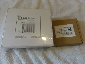 S-n10-r Budderfly 850096004112 Brand New In Box Wi-fi Smart Thermostat Bts-u1 White And Sensor