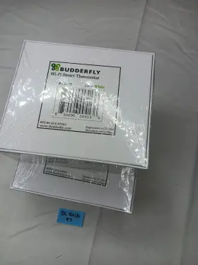 Bts-u2 Budderfly Lot Of 2 Wi-fi Enabled Smart Thermostat - White