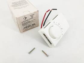 Cadet 43340-w New 43340 W Line Voltage Thermostat Model M601 120/240/277v 1 Pole White