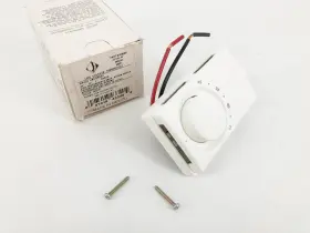 43340-w Cadet New 43340 W Line Voltage Thermostat Model M601 120/240/277v 1 Pole White