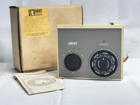 C512 Cadet Vintage Clock Setback Electric Heat Thermostat New In Box Usa Nos