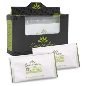 Amcd3ry62-67a-wf1us Cannadew 62% Two-way Humidity Control Packets 67g 5 Pack Moisture Absorbers &
