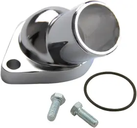 Cb-1030400x Carbole 50 Degree Chrome Plated 2660 Water Neck Thermostat Housing Fits For Chev
