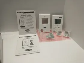 33cs220-fs Carrier Flatstat 220 Commercial Programmable Thermostat Open Box