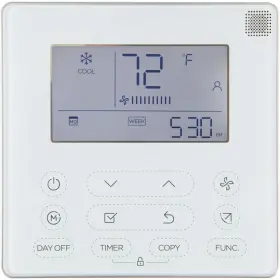Ksacn0601aaa Carrier Wall Mounted Wired Remote Control With 7 Day Programmable Schedule