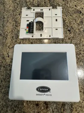 Systxccitw01-a Carrier Infinity Touch Thermostat Version 10 From Fl