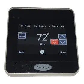 Tp-wem01 Carrier Cor Wi-fi Smart Thermostat With Base/backplate Tested Nice