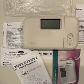 Carrier Tstatccpac01-8 Thermostat Model 2 Speed 3 Stage Programmable