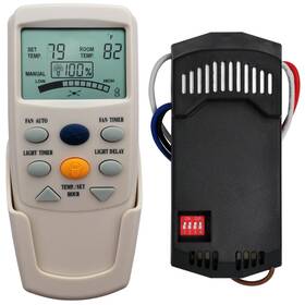 Cenming Fan-9t Fan28r μ F Thermostatic Ceiling Fan Light Remote Control Kit For Hampton Bay With R