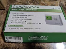 Chicago Controls 753182276540 Tamper Proof Landlordstat Thermostat Hc7376