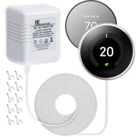 Chookachoo 445019915977 Thermostats 24 Volt Transformer C Wire Power Adapter For Nest 3rd Gen Ecobee H