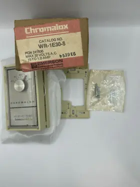 Wr-1e30-s Chromalox Non-programmable Thermostat Wall-mounted 40-80 Deg F 30v Max