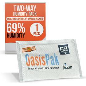 Cigar Oasis 743407221271 Oasispak 69% Rh Two-way Humidity Control Packs 1 Pack - 67 Gram Mai