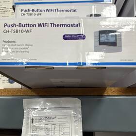 Clear Controls Ch-tsb10-wf Wi-fi Push Button Programmable Thermostat Remote Acc