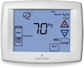 1f95-1291 Climate Technologies 744110026658 White-rodgers 7-day Touchscreen Thermostat With Humidity Control