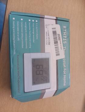 Coiiwesei Rth715 Programmable Thermostat For Home Hvac Systems 2 Heat/2 Cool Set Nib
