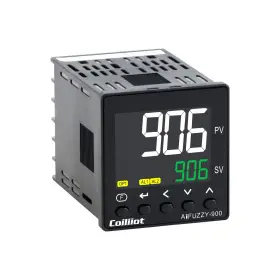Aifuzzy-906 Coiliiot Pid Temperature Controller Voltage Ac100-240v Lcd Display Relay And Ssr Dual
