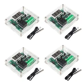 W1209 Coliao 701715495722 4pcs Temperature Controller Module With Case 12v Dc Micro Digital Therm