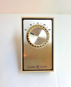 Columbus Edt-58 Electric Line-voltage Thermostat Edt-5s