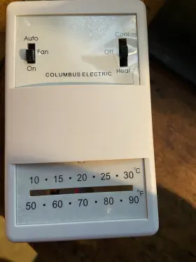 Ut8001 Columbus Electric Tpi Corporation Heat/cool Thermostat New Inch Free Shipping
