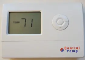 Ct72 Controltemp Thermostats 696859094187 Basic Tamper Proof Thermostat White