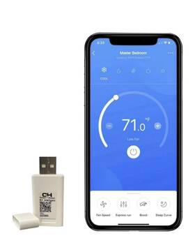 Cooper & Hunter Mzna23 And Smart Kit Wifi Controller For Mini Split Ac Alexa Google