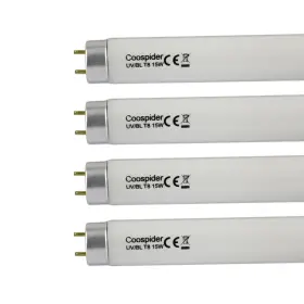 F15t8 Coospider 4 Pack 15w U/v Bl Cfl Compact Light Bulb For 30w Electric... Fast Ship