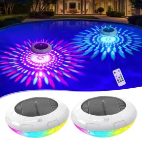 Ct282lwr Cootway Floating Pool Lights With Remote 6.5 Inch Rgb Solar That Float