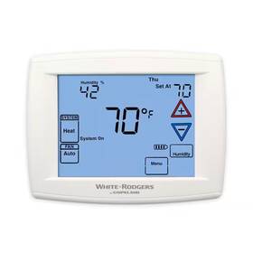 Copeland 313106123185 White-rodgers 90 Series Blue 7 Day Programmable Heat Pump 2h/1c Touchscreen