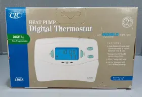 43058 Ctc Heat Pump Digital Non-programmable Thermostat Mdl Indiglo Night-light